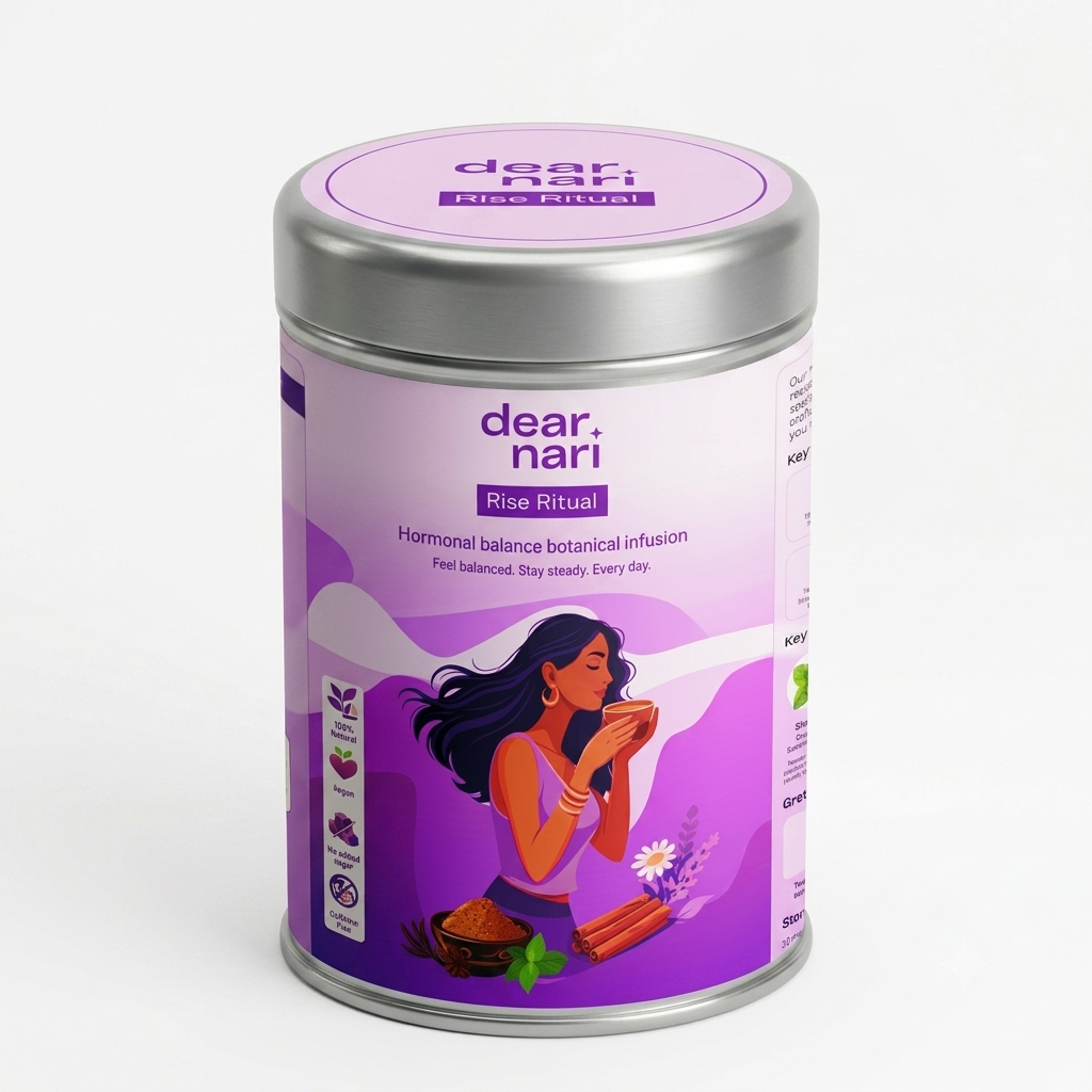 Dear Nari Rise Ritual – Hormonal Balance Tea for Women | 30 Tea Bags