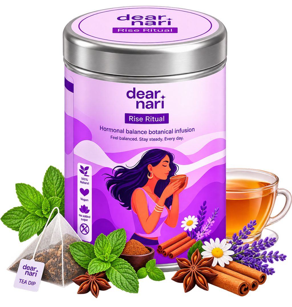 Dear Nari Rise Ritual – Hormonal Balance Tea for Women | 30 Tea Bags